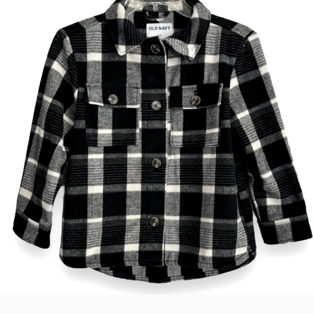 Girls Plaid Jacket